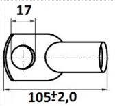 Схема наконечника 17x105