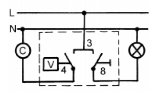 Схема электрического соединения ТАМ135-1