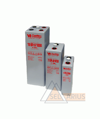 Фото Стационарные герметичные батареи типа OPzV